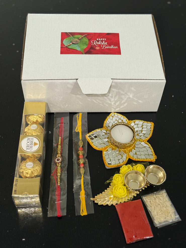 Rakhi hamper, Rakhi hamper gift box, Rakhi for bhaiya bhabhi
