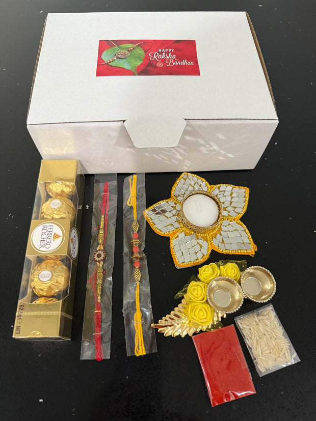 Rakhi hamper, Rakhi hamper gift box, Rakhi for bhaiya bhabhi