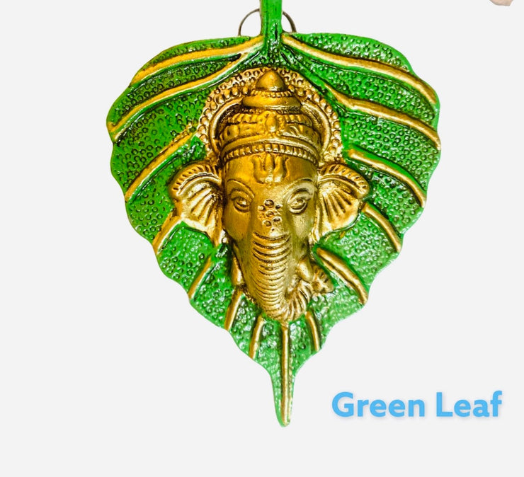 Return gifts, Metal leaf Ganesha, Favors, Mata ki chowki return gifts, Pooja favors, Housewarming, anniversary, wedding gifts,babyshower