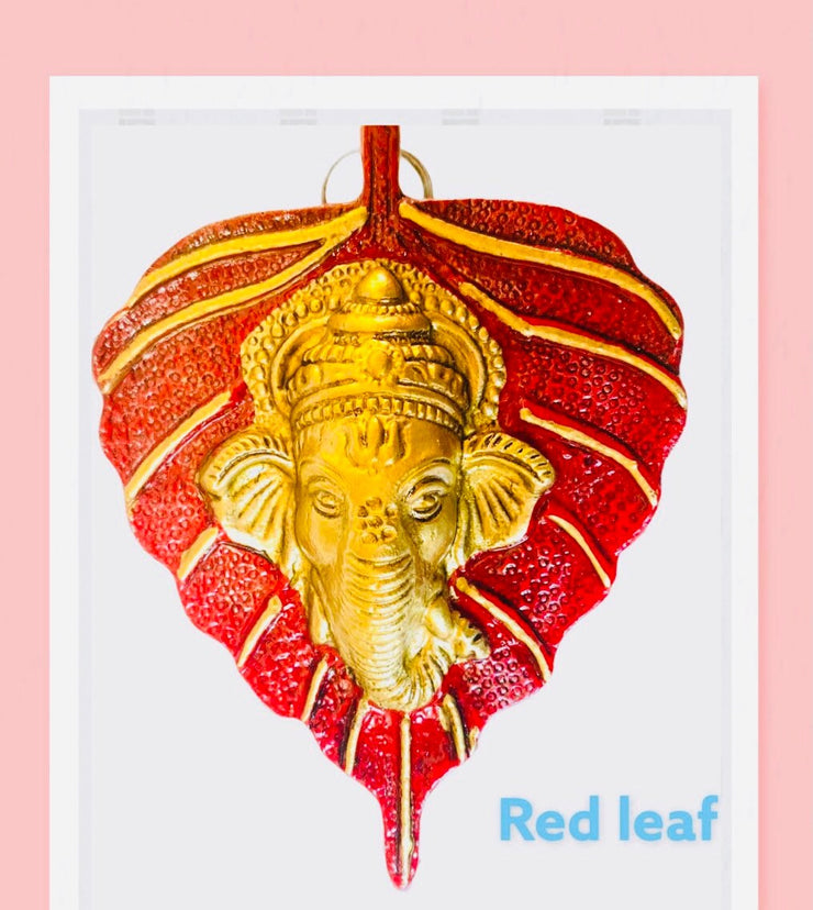 Return gifts, Metal leaf Ganesha, Favors, Mata ki chowki return gifts, Pooja favors, Housewarming, anniversary, wedding gifts,babyshower
