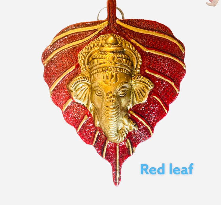 Return gifts, Metal leaf Ganesha, Favors, Mata ki chowki return gifts, Pooja favors, Housewarming, anniversary, wedding gifts,babyshower