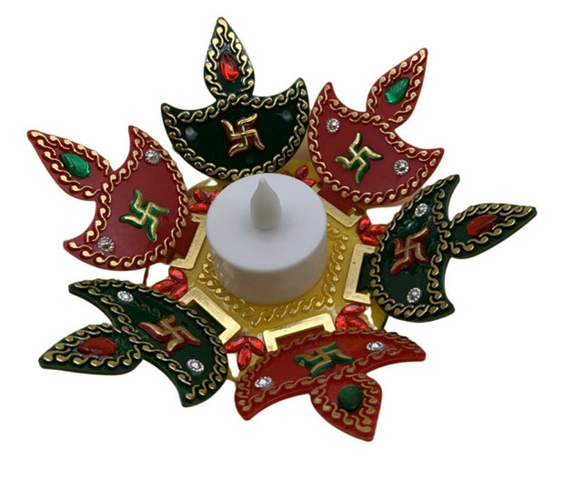 Rangoli comes with electric light / Diwali decorations, Diwali decor, entrance decorations, Pooja room decorations, temple decor