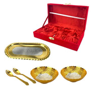 German silver gold bowl,Lohri favors, Housewarming gifts, Indian gifts, diwali gifts, Pooja favors,