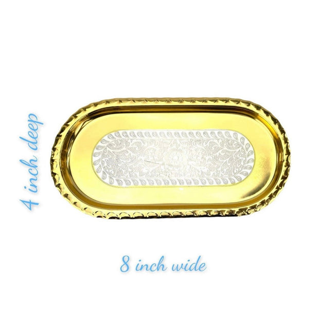 German silver gold bowl,Lohri favors, Housewarming gifts, Indian gifts, diwali gifts, Pooja favors,