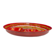Rhinestone Pooja thali, Return gift, navratri pooja, Haldi thali, Diwali gift, Housewarming gift, Diwali pooja thali, pooja return gift
