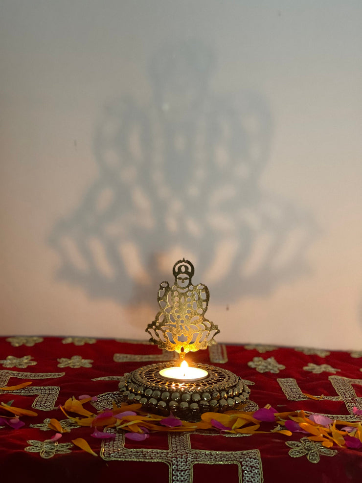 Bell shadow Laxmi mata and Radha Krishna, pooja gift, return gift, favors, house warming gifts