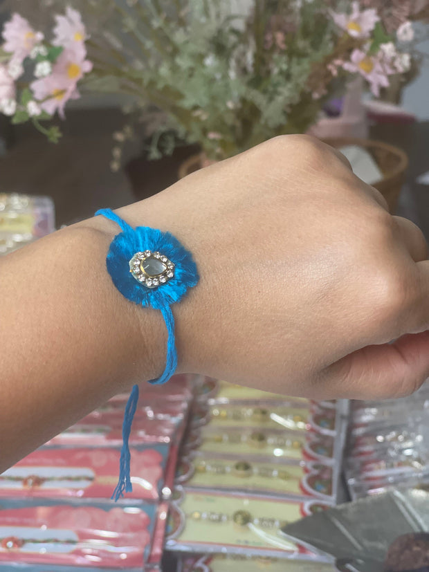 Handmade stone Rakhi, Rakhi for brother/ Rakshabandhan/ Mauli /  Rakhi for bhai/ Rakhri/ Raksha Bandhan