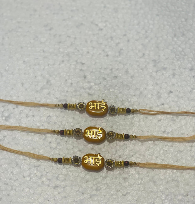 Handmade rakhi bhai with roli and chawal ,Rakhi bhai/ Rakhi for brother/ Rakshabandhan/ Mauli /  Rakhi for bhai/ Rakhri/ Raksha Bandhan