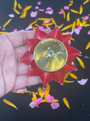 Lotus Brass diya, diwali gift, housewarming gifts, wedding gift, favors, baby shower favors, Pooja item, temple decor, pooja favors