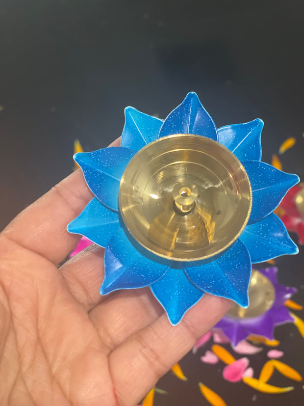 Lotus Brass diya, diwali gift, housewarming gifts, wedding gift, favors, baby shower favors, Pooja item, temple decor, pooja favors