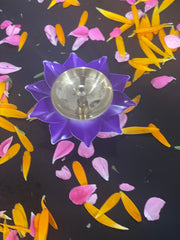 Lotus Brass diya, diwali gift, housewarming gifts, wedding gift, favors, baby shower favors, Pooja item, temple decor, pooja favors