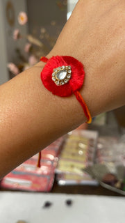 Handmade stone Rakhi, Rakhi for brother/ Rakshabandhan/ Mauli /  Rakhi for bhai/ Rakhri/ Raksha Bandhan