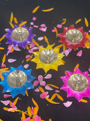 Lotus Brass diya, diwali gift, housewarming gifts, wedding gift, favors, baby shower favors, Pooja item, temple decor, pooja favors