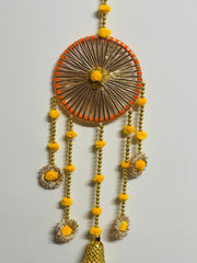Pompom round hanging, Diwali decorations, home decorations, festival decorations, Christmas decorations, new year decorations, Lohri decor