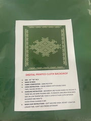 Backdrops, cloth backdrop, Pooja backdrop, ugadi, religious ceremony, Hindu Pooja’s, decorations, muggu backdrop