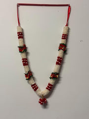 Artificial indian Pooja garland, milni haar, Rose Garland, satin haar for god, Statue idol haar, Haar for god,Garland