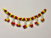 Artificial reusable flower toran for door, Pooja room, entrance decor, housewarming decor, all festive decorations