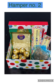 Rakhi gift hamper, Rakhi hamper for brother, Rakhri hamper