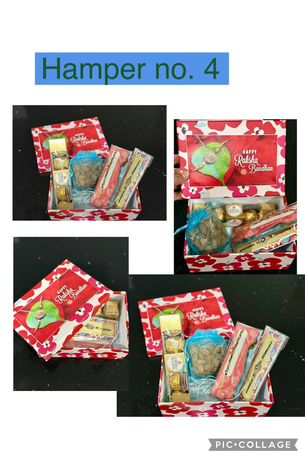 Rakhi gift hamper, Rakhi hamper for brother, Rakhri hamper
